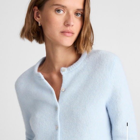 Madewell Alexa Chung for Madewell Cardigan light blue